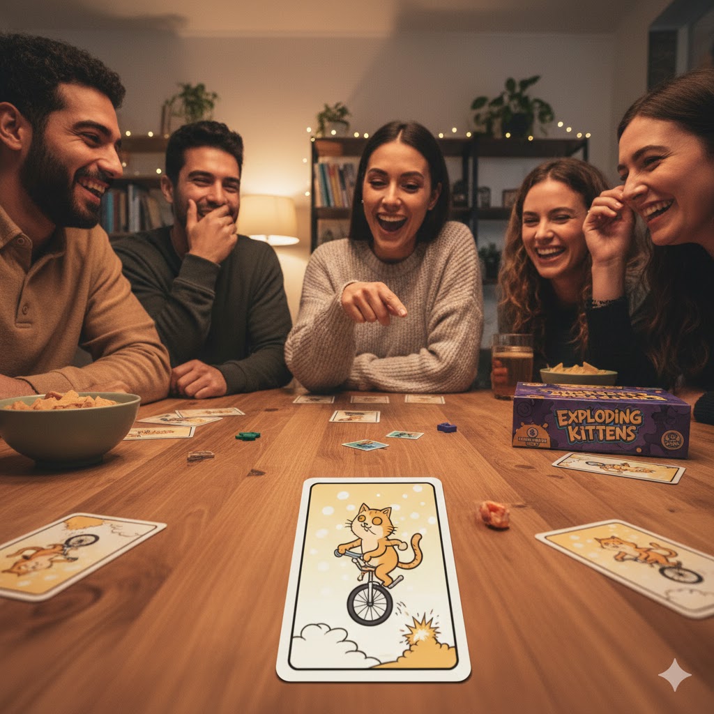 Exploding Kittens peli: Strategiat, säännöt ja vinkit räjähtävään voittoon