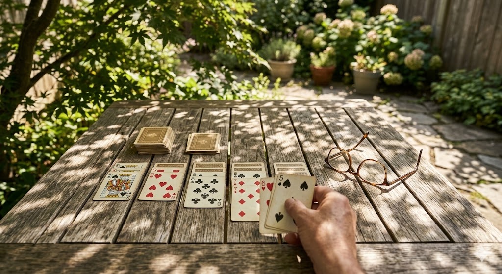 Klondike solitaire pasianssi