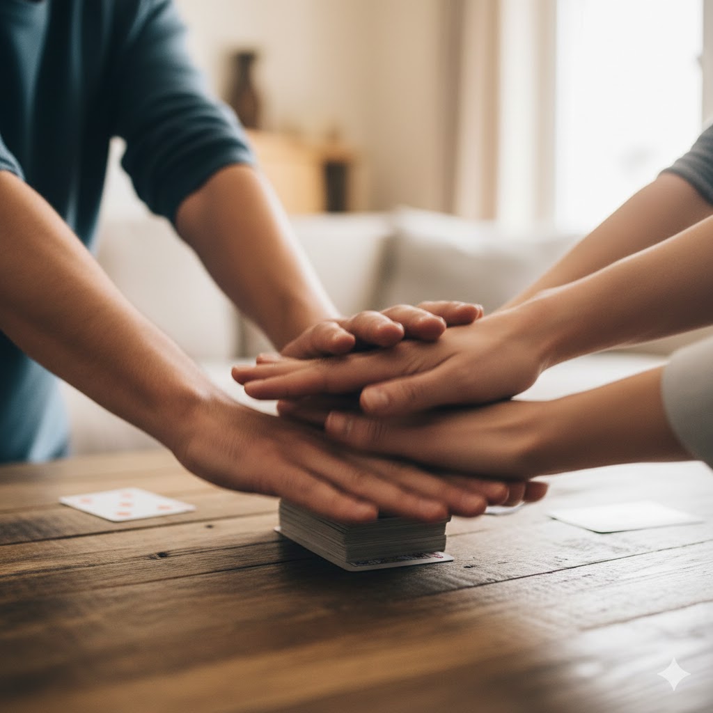 Räväytys korttipeli: korttipakka